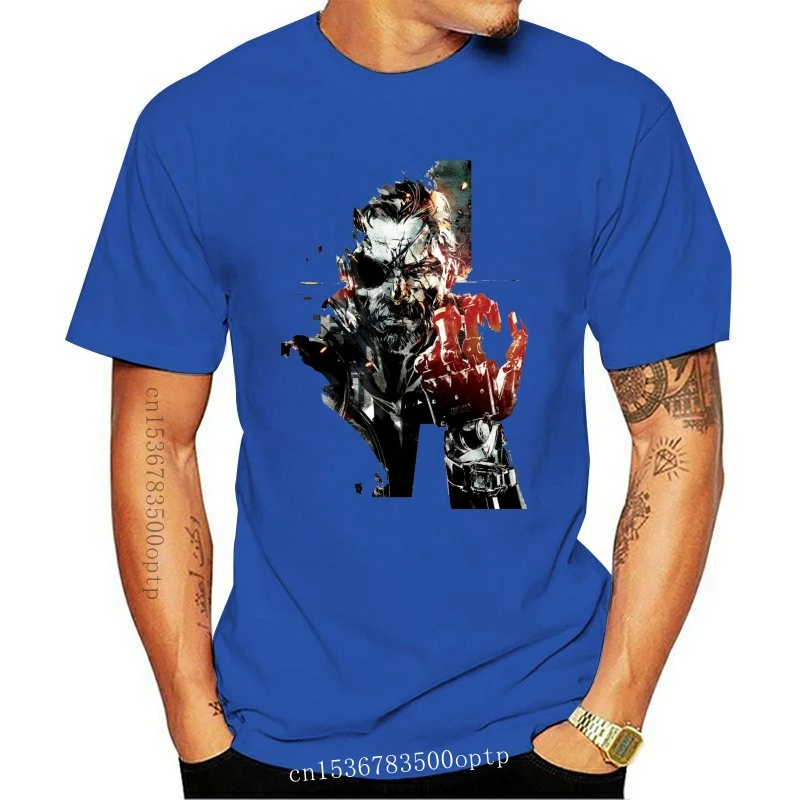 

New Metal Gear Solid T Shirt Metal Gear Solid V T-Shirt Streetwear Awesome Tee Shirt Short-Sleeve Men 100 Cotton 4xl Graphic Tsh