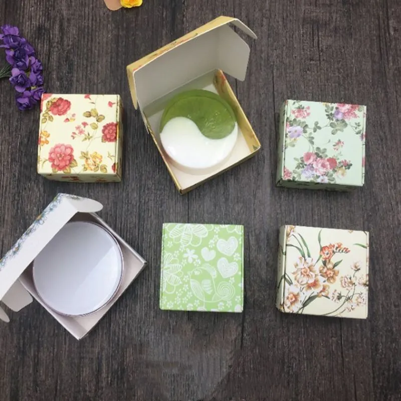 Точечный цвет 10 шт. белая карточка самолета коробка коричневый сахар воздушная