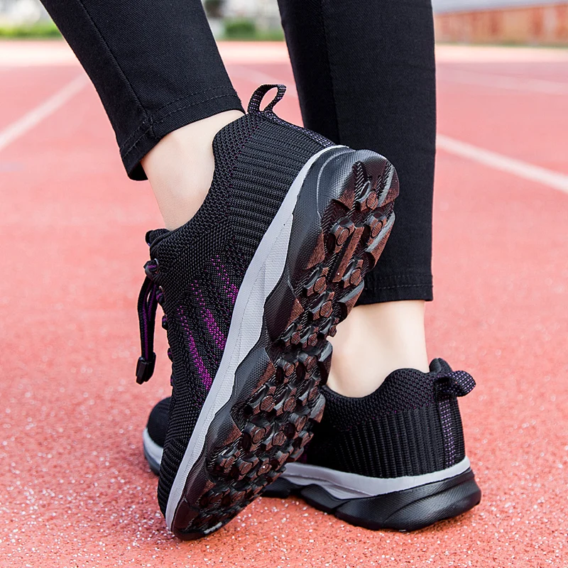 Женская обувь высокого качества повседневные кроссовки женская из сетчатого