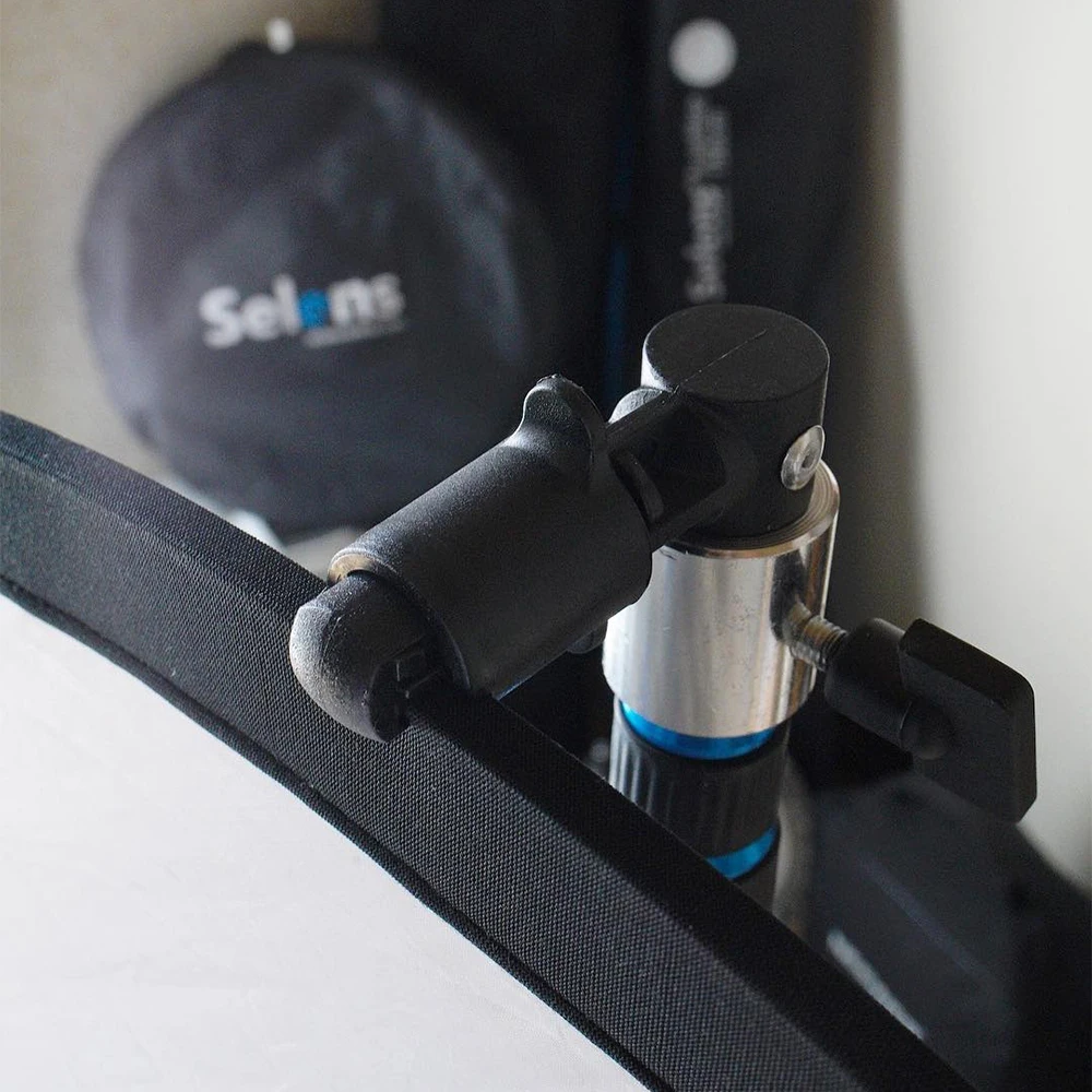 Держатель для отражателя фотосъемки пружинный зажим фото кронштейн софтбокса