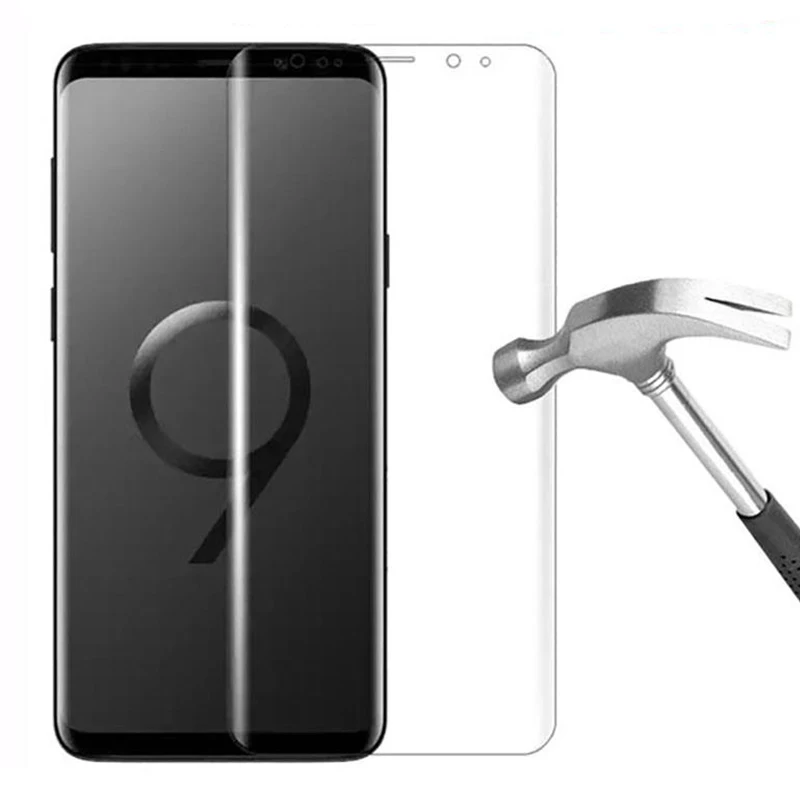 Изогнутое Переднее стекло 20D для Samsung S9 S8 Plus закаленное S20 Ultra S10e S10 HD жесткая