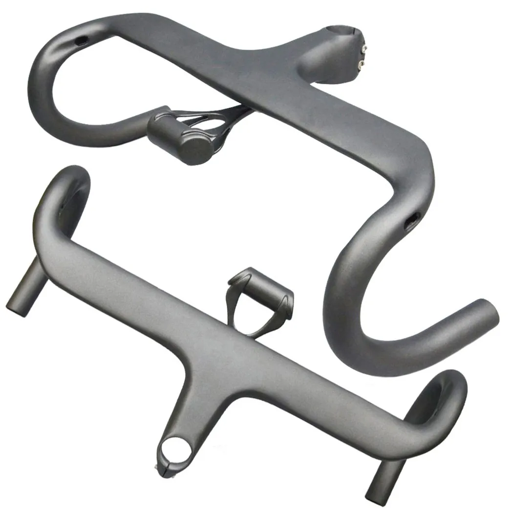 

Carbon Handlebar Fiber Glossy/Matte Outddoor Road Sport Stem 400/420/440mm