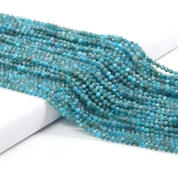 small beads natural stone beads apatite 2 3mm section loose beads for jewelry making necklace diy bracelet accessories 38cm