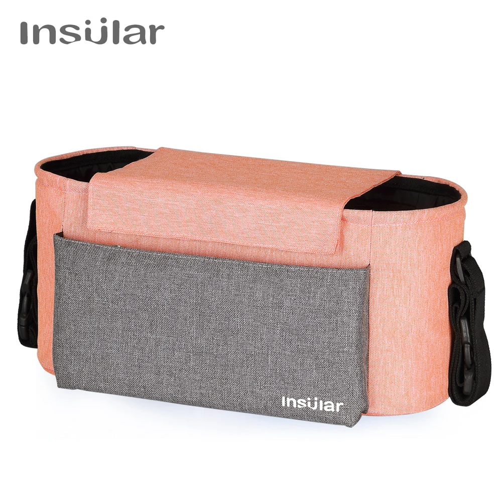 

Insular Baby Stroller Bag Nappy Diaper Bag Carriage Hanging Basket Storage Organizer Stroller Accessories Mommy Changing Bags