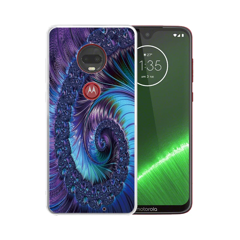 Для MOTO G7 Plus G6 P30 Note Z4 Z3 Play мягкие силиконовые прозрачные ТПУ чехол фантазия ретро с