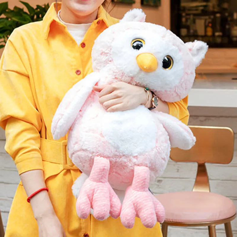 С милой совой мягкая плюшевая игрушка кукла-птичка бойфренд подушка обувь для