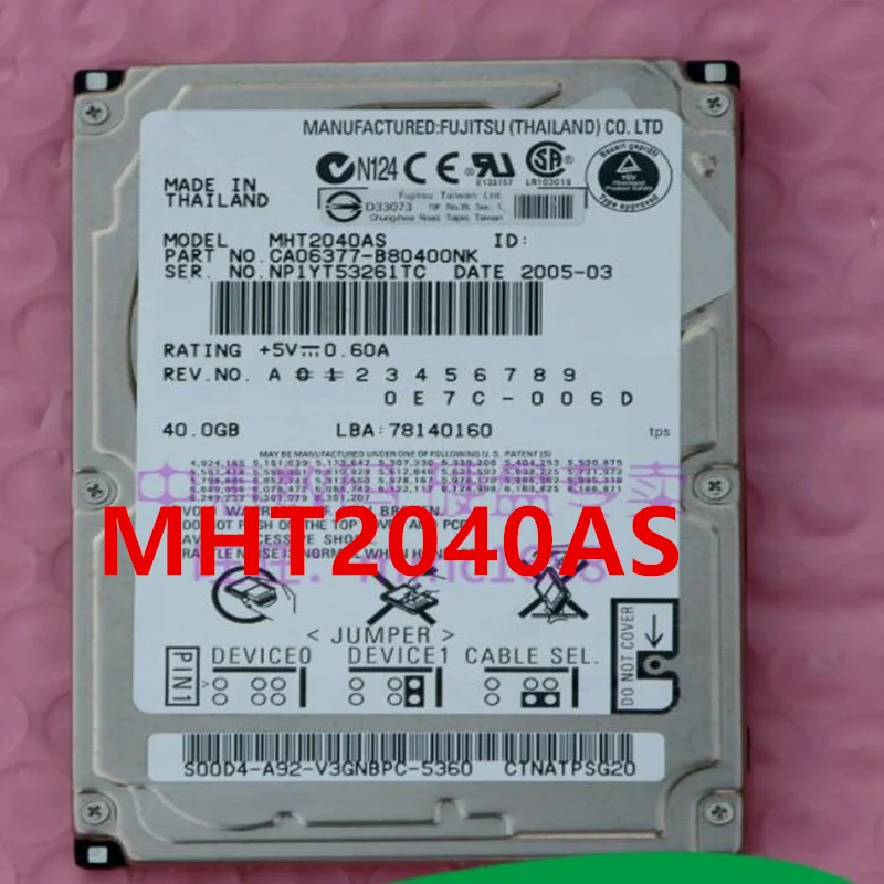 95% New Original HDD For Fujitsu 40GB 2.5