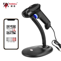 radall l wireless scanner barcode scanner bluetoothwire 2d1d bar code scanner androidios winmac for inventory pos terminal