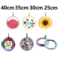 10pcs locket pendant open charms diy findings crafts for family picture photo christmas tree dangle pendant