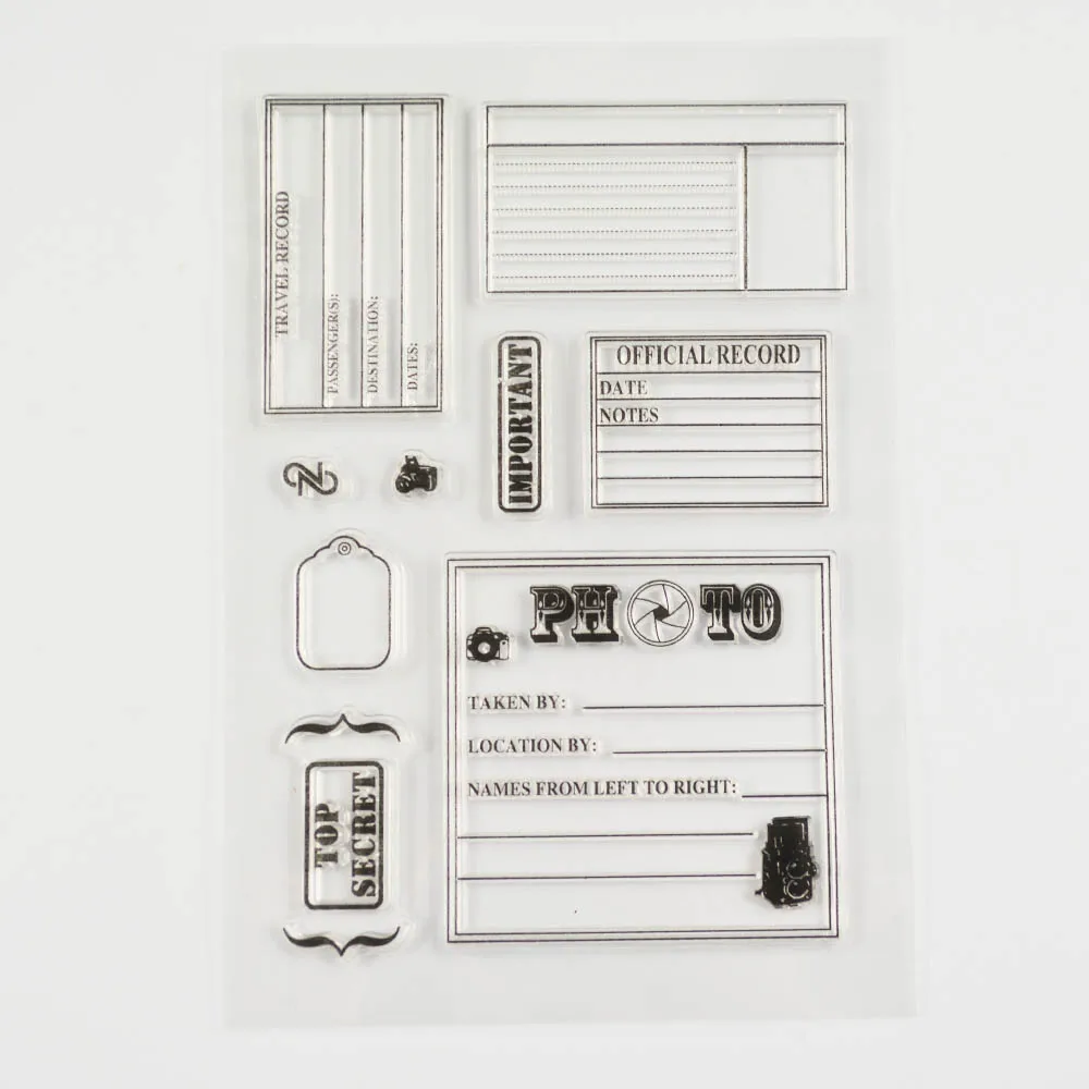 Прозрачная печать для ноутбука прозрачная рукоделия скрапбукинга изготовления