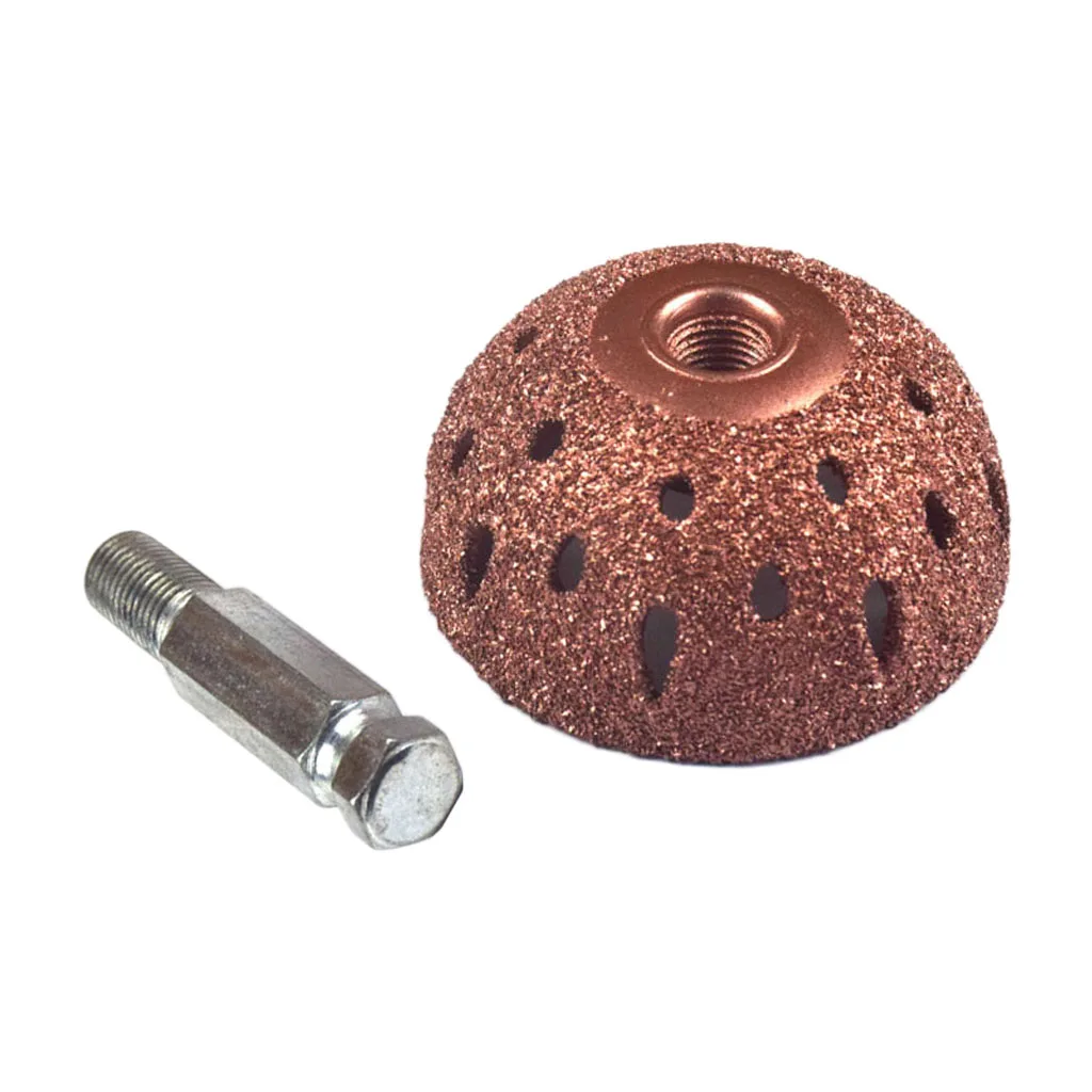 

55mm Tungsten Steel SUV Motorcycle Polish Buffing Grinding Head + Linking Rod