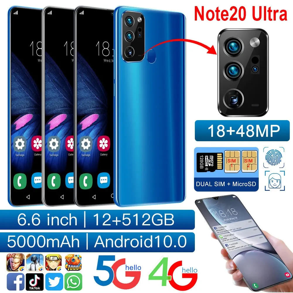 

Note 20 Ultra, 6,6 , 10 , 12 + 512 , 5000 , 18 + 48