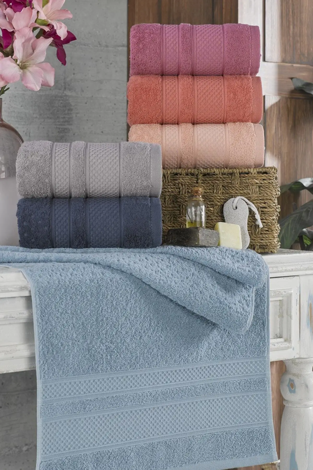 

Полотенце для ванны, чистая мягкая плитка, полотенце для рук, полотенце для лица, полотенце для головы, 6 шт., 50x90