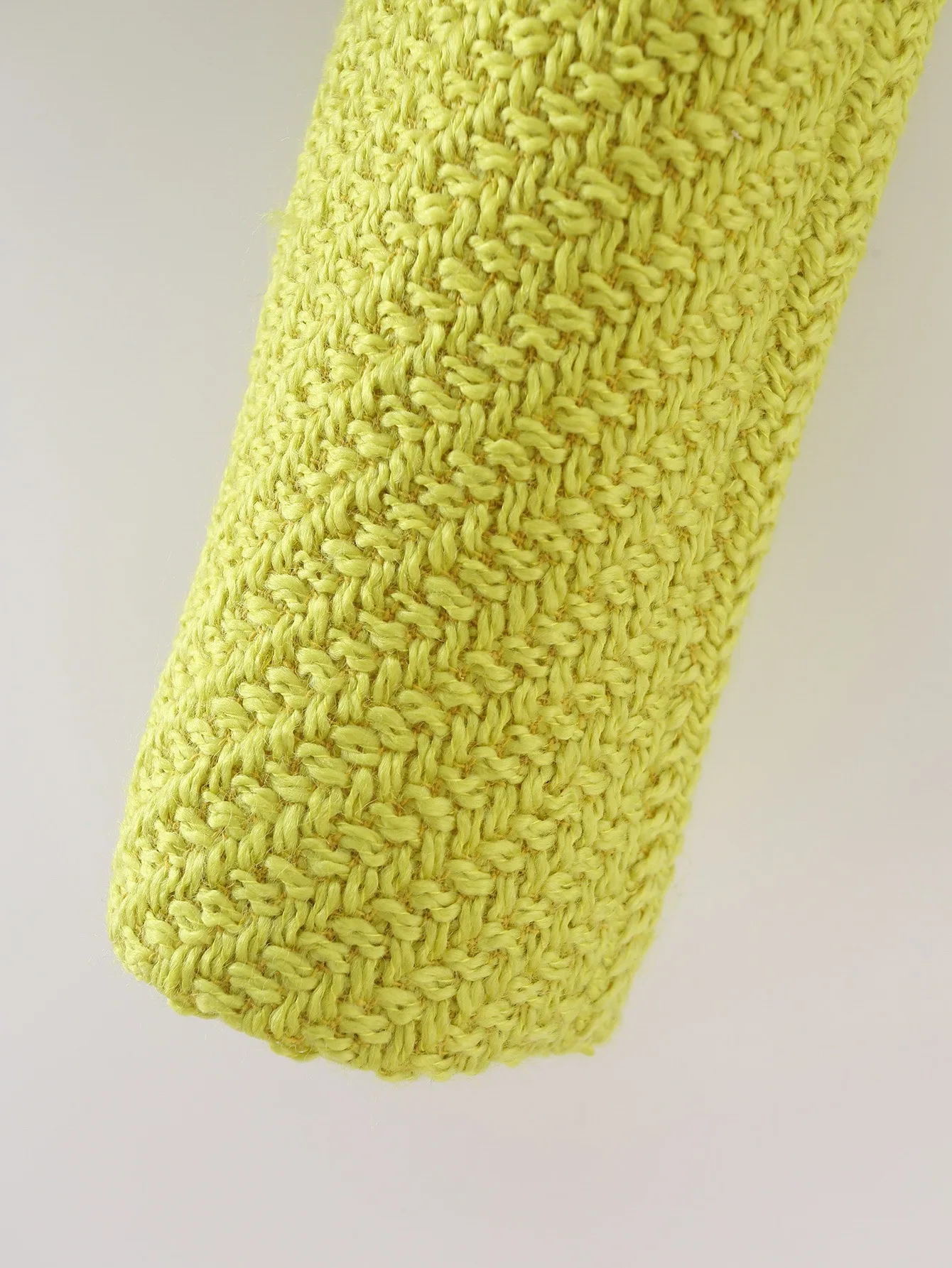 

ZA Women's Jacket Autumn 2021 New Foreign Trade Women's Double-breasted Short Woolen Self-cultivation Suit