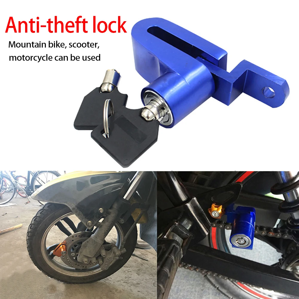 2020 Новый велосипедный замок с сигнализацией из алюминиевого сплава