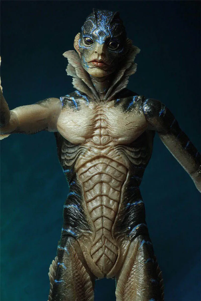 7 дюймов NECA форма воды человек-амфибия подвижная фигурка ПВХ Коллекция Модель игрушка в подарок