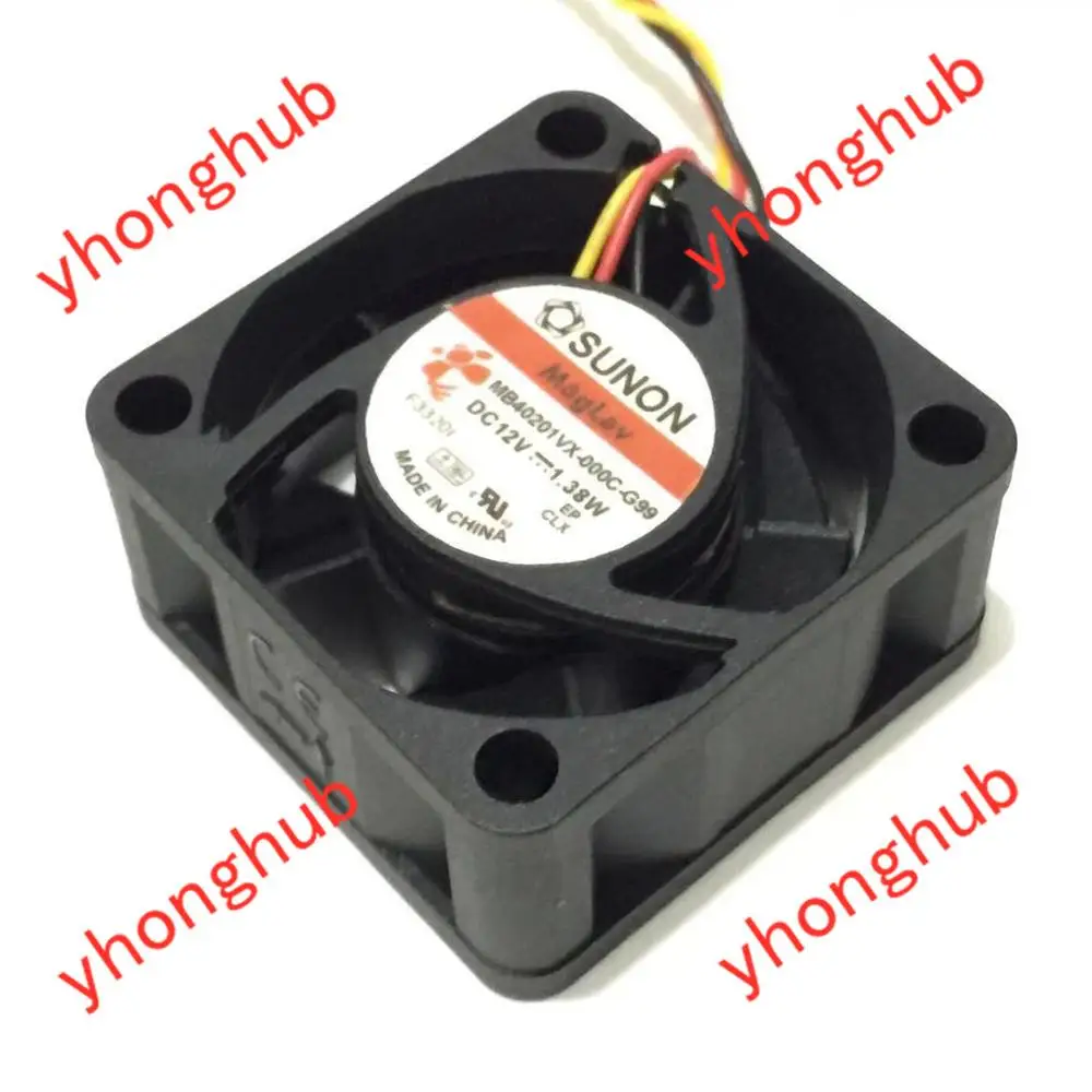 SUNON MB40201VX-000C-G99 DC 12V 1,38 W 40x40x20mm вентилятор охлаждения сервера
