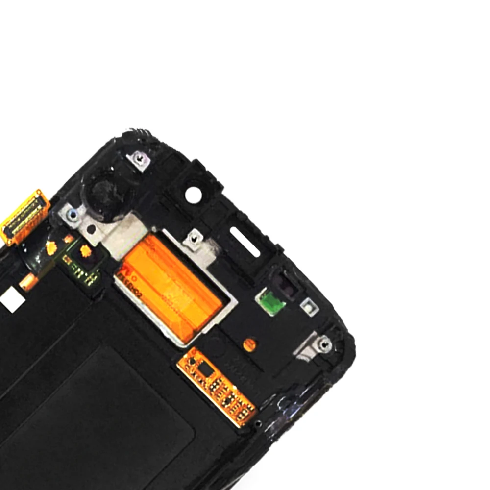 Новые запасные части LCDs с рамкой для Samsung Galaxy S6 Edge G925F G925A G925P ЖК-дисплей сенсорный