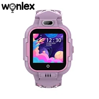 wonlex smart watches anti lost gps tracker sos monitor 4g kids ip67 waterproof kt16 telephone baby video call watch camera clock