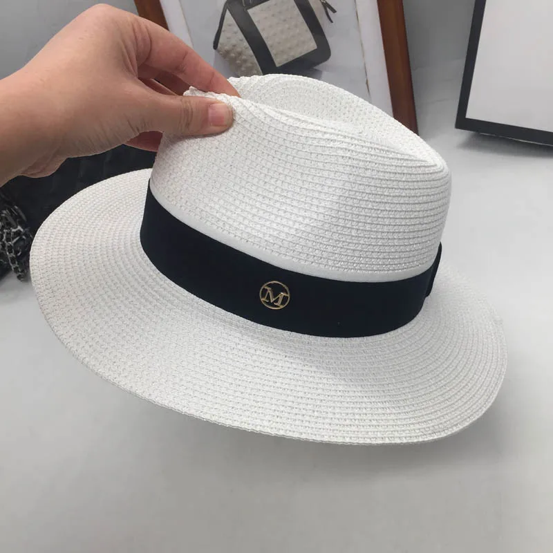 Новая соломенная шляпа Sir M на весну и лето для отдыха от солнца гребаные шапки в
