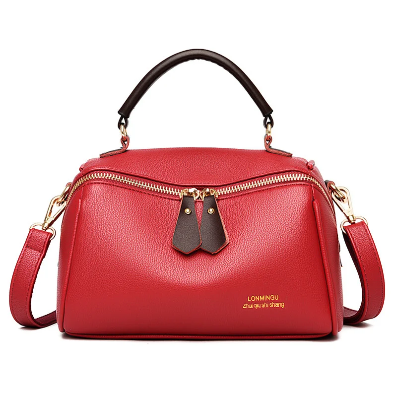 

Сумка женская из натуральной кожи, саквояж кросс-боди из натуральной кожи, сумочка-тоут на плечо