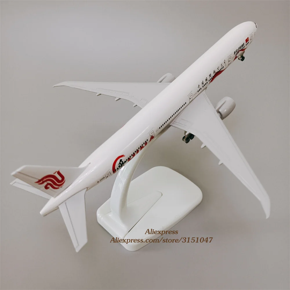 Модель самолета из металлического сплава 19 см China LOVE B777 Боинг 777 авиакомпании |