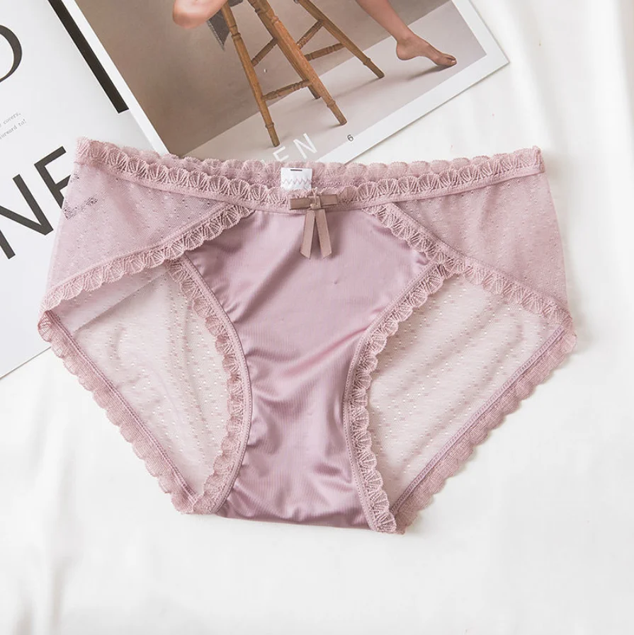 3 шт./лот модное хлопковое кружевное женское нижнее белье сексуальные трусики