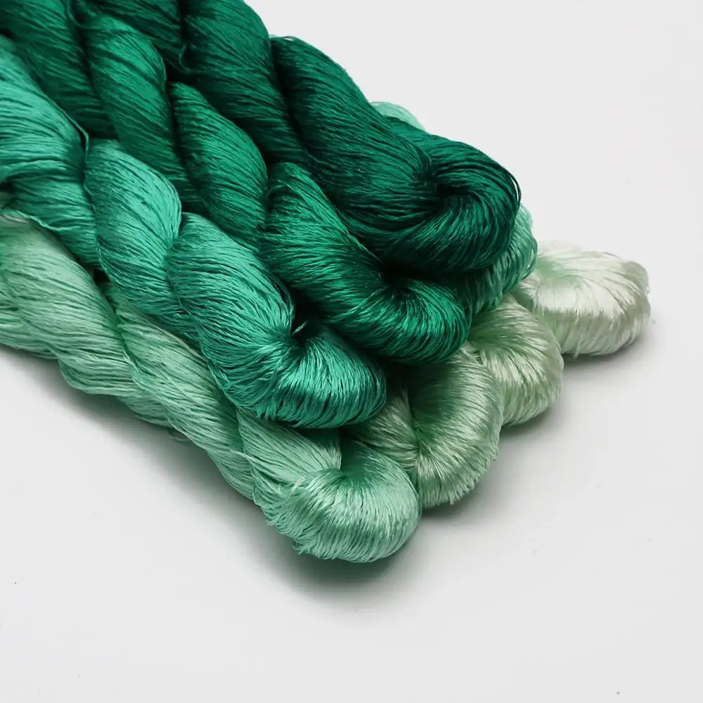 20m/pcs Silk Embroidery 100% Thread Spiraea Embroide Small Sticks Of Hand Embroider Cross Stitch | Дом и сад