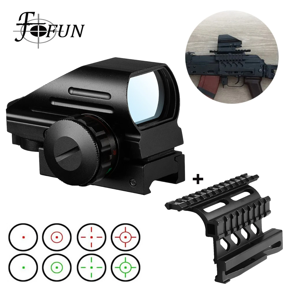 Голографический красный зеленый точка зрения 4 Сетка рефлекторный прицел