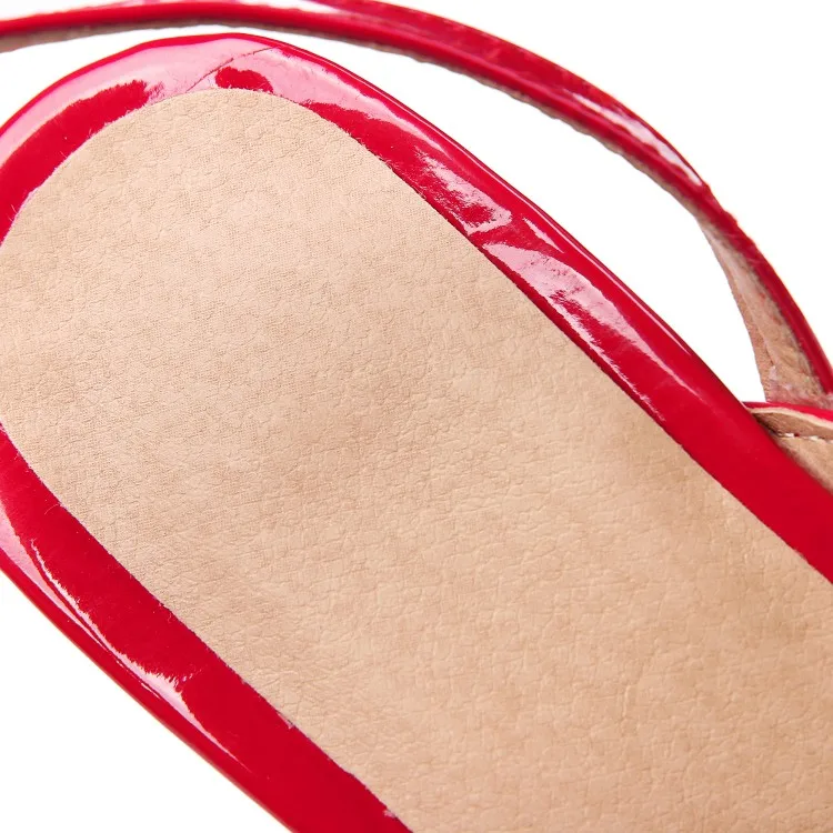 Сандалии женские на высоком каблуке заостренный носок летняя обувь шлепанцы