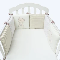 6pcs 3030cm soft baby bed bumper crib sides cuna bebe newborn baby rooms bedding crib decoration