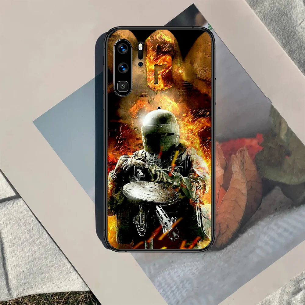 

Rainbow Six Siege Phone Case For Huawei P Mate 10 20 30 40 Lite Pro smart Z 2019 nova 5t black Shell Trend Hoesjes Pretty Etui