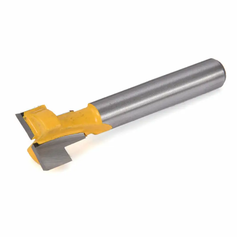 

Carbide Router Bit Yellow For solid wood T-Slot T-Track Slotting Router Bit