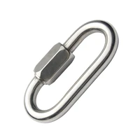 1pcs stainless steel carabiner screw locking gate hook snap clip outdoor tool outdoor camping fishing hiking traveling belt