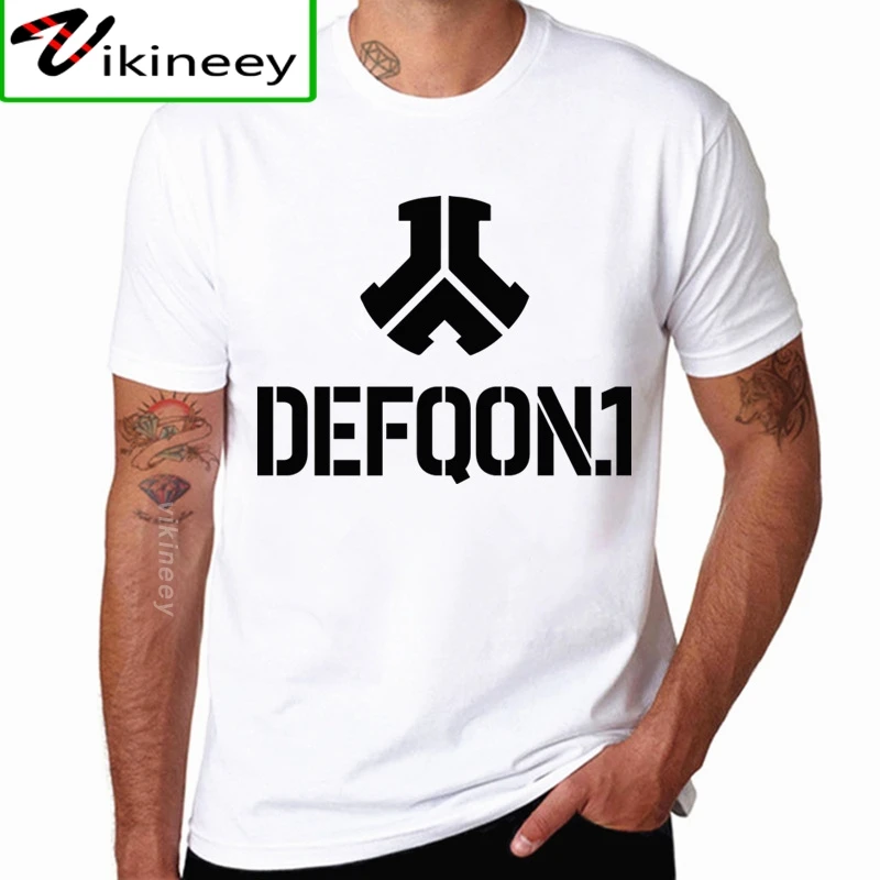 

Мужские дизайнерские футболки Defqon 1, модные повседневные футболки в стиле хип-хоп на Рождество