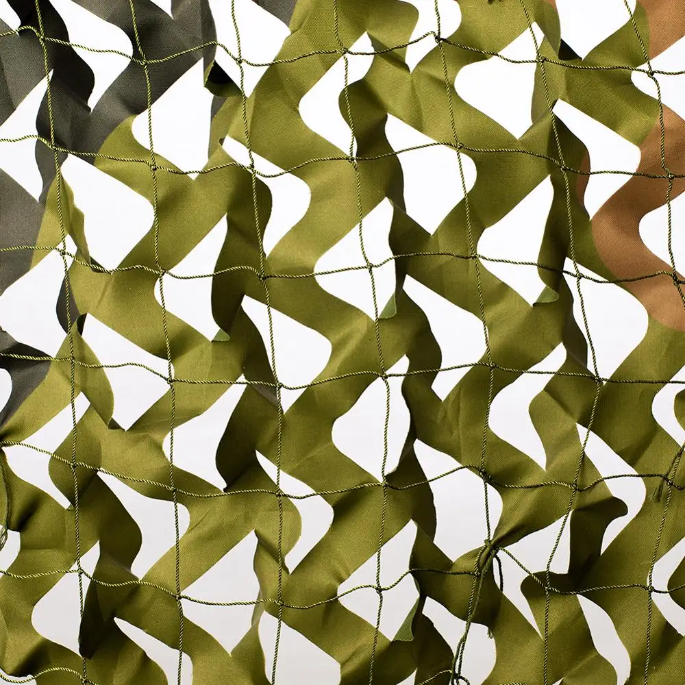 WELEAD большая усиленная камуфляжная сетка для леса 3 цвета военный садовый тент