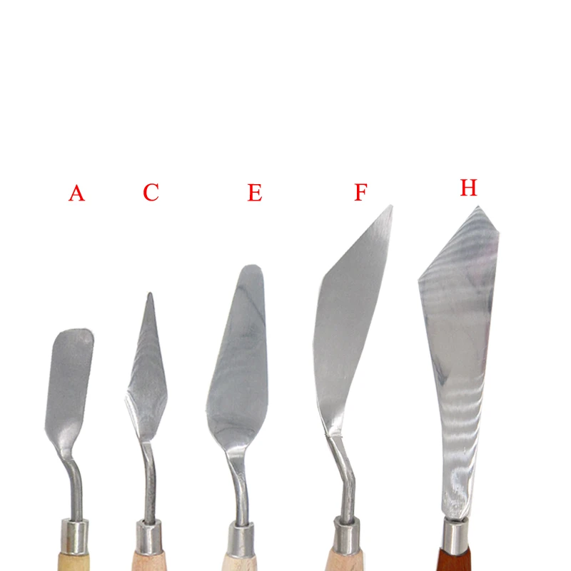 Palette Oil Mix Pigment Student Drawer watercolor Painter Art Draw Paint Tool Texture Artist Scrape Scraper Knife Spatula | Дом и сад