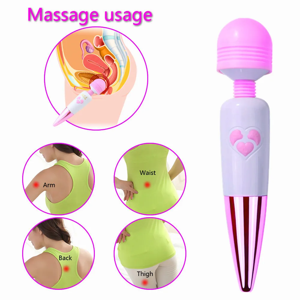 USB зарядка AV вибратор секс-игрушки для женщин Массажер точки G мощный Стимулятор