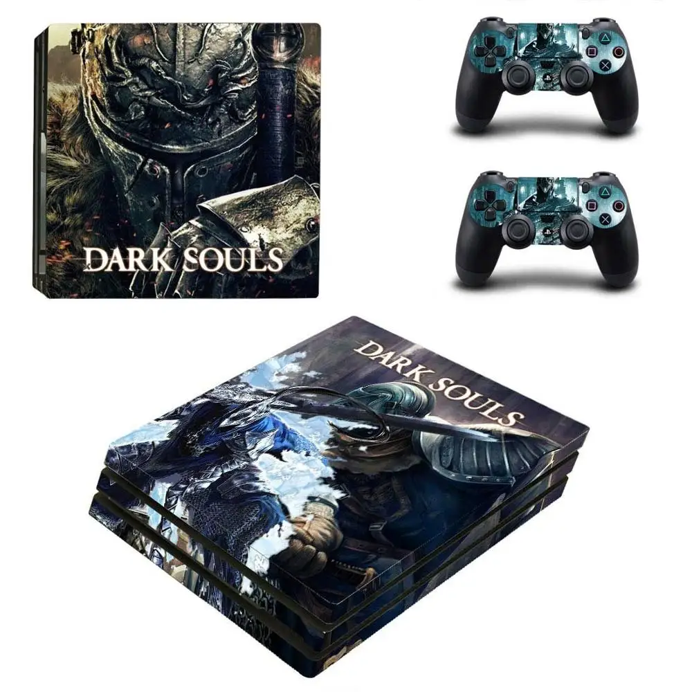 Dark Souls PS4 Pro стикер s PS 4 Play станция виниловые наклейки на кожу Pegatinas для playstation