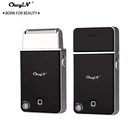 Портативная электронная перезаряжаемая мини-бритва, бритвенная машинка для мужчин с USB зарядкой, мужской триммер для лица и бороды, личная гигиена