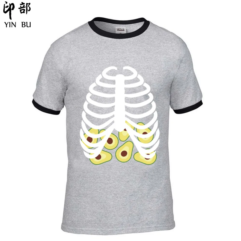 Авокадо Мужская футболка Топ Мода авокадо Короткие Топы хип-хоп Смешные 2020 новый