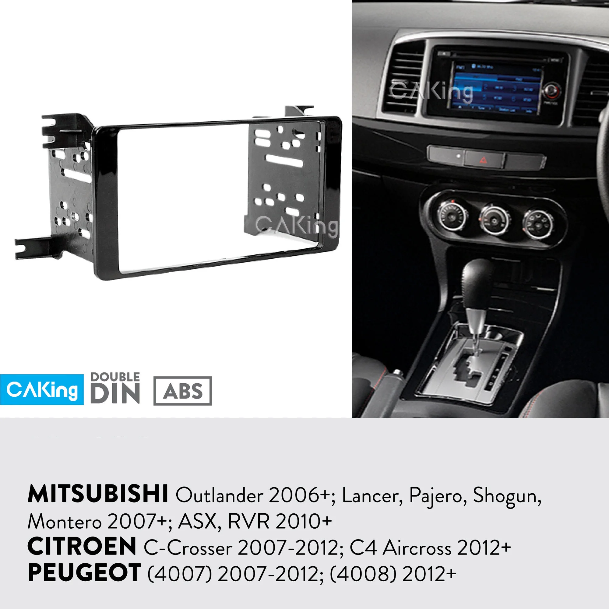 Автомобильная панель для MITSUBISHI Outlander 2006 + Lancer Pajero Shogun Montero 2007 ASX RVR 2010 +|Панели| |