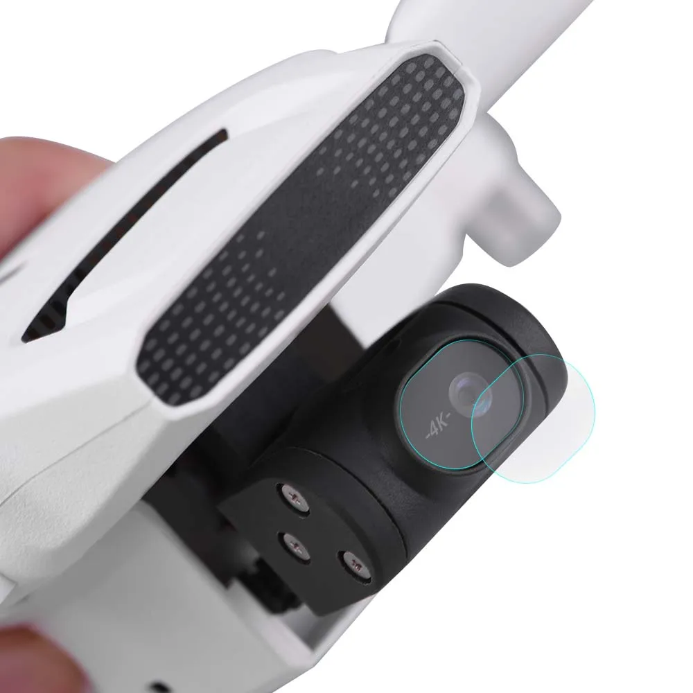 1/2 Set HD Lens Screen Protector for FIMI X8 Mini Anti-Scratch Tempered Glass Lens Film Protective Kits Accessories