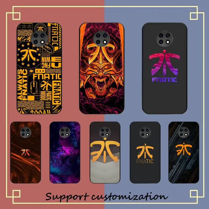 

Cs Go Fnatic FNC Club Phone Case For Xiaomi Redmi Note 8A 7 5 Note 8pro 8T 9Pro TPU Coque for note 6pro