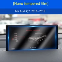 nano explosion proof hd tempered film gps car accessories for audi q7 2016 2017 2018 2019