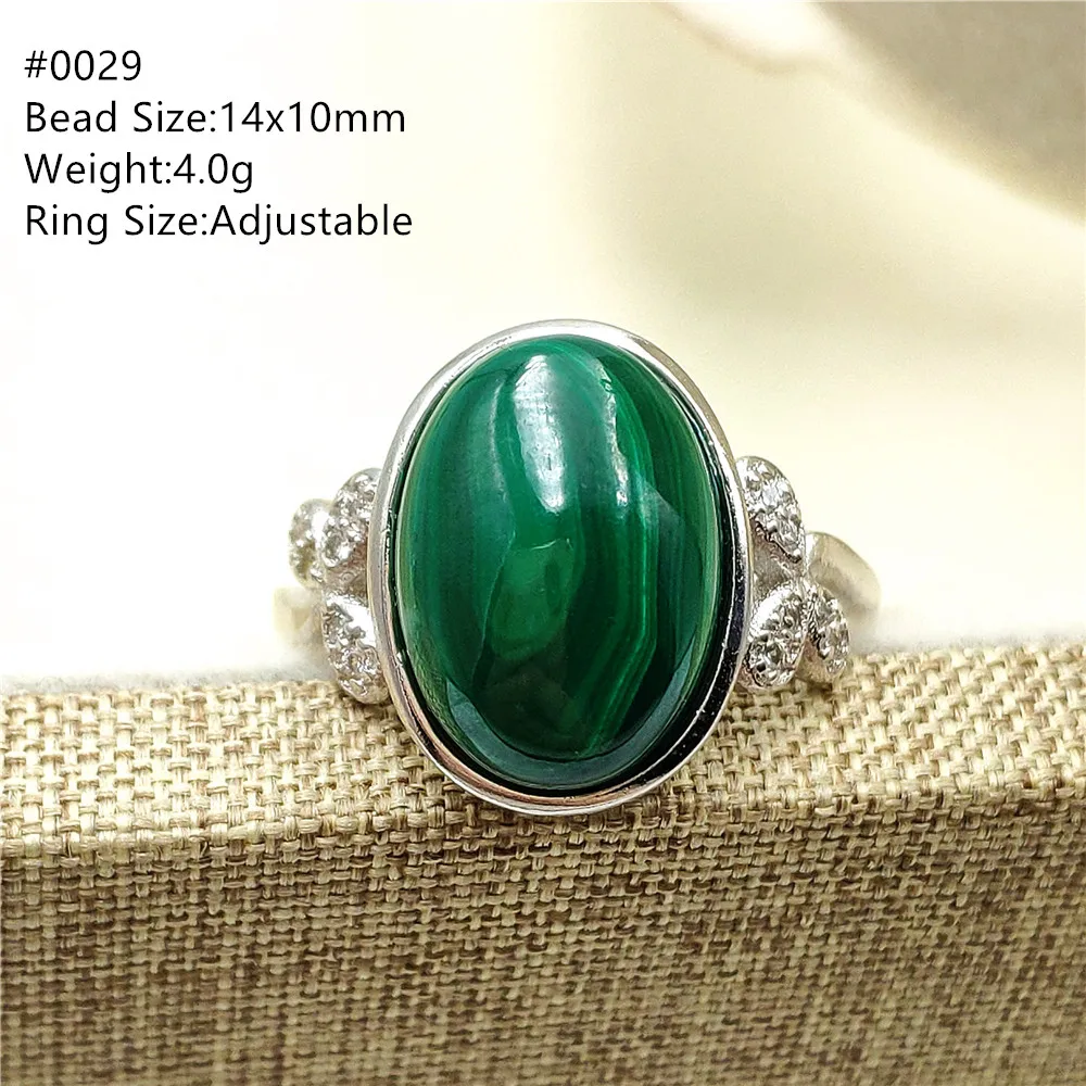 Новое натуральное малахитовое кольцо Chrysocolla регулируемое женские вечерние