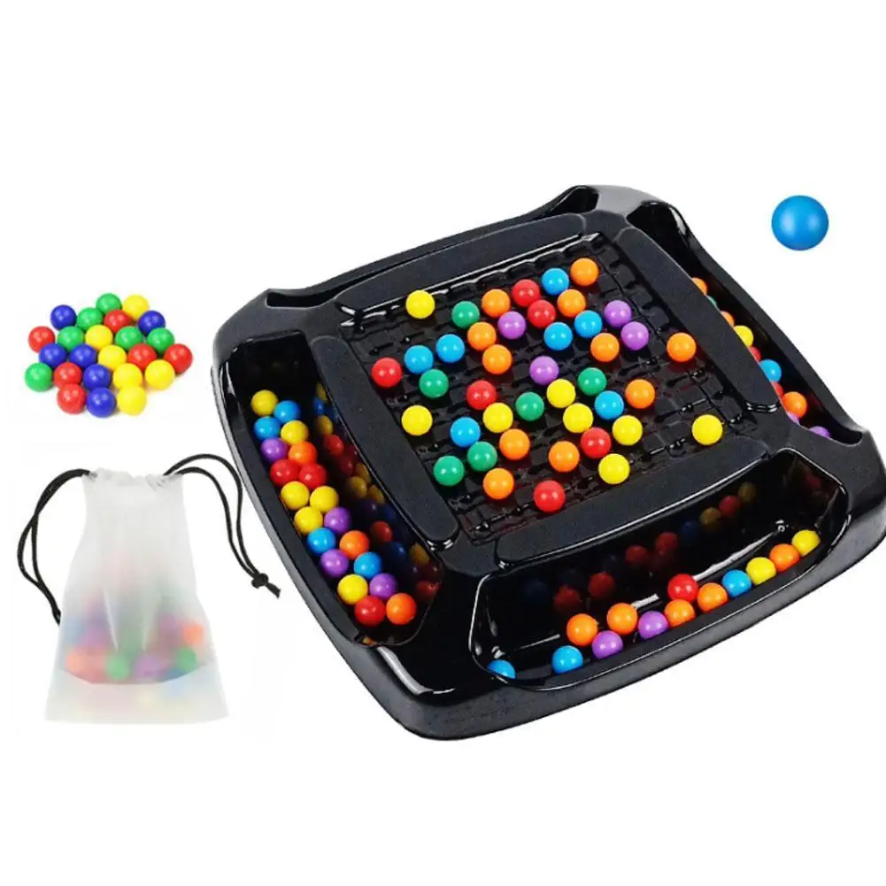 

Радужная Интерактивная настольная игра Xiaoxiaole для родителей и детей, детская тренировочная игра для дуэли и концентрации логики, обучающие ...