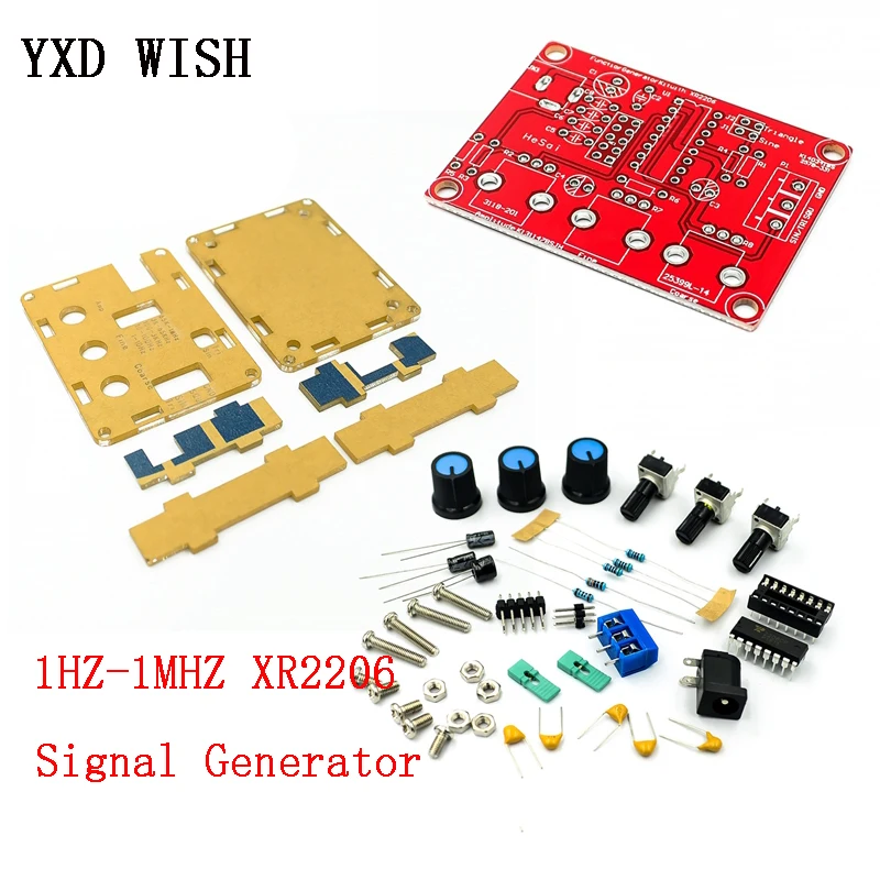 Генератор сигналов 1 Гц МГц XR2206 чехол с модулем