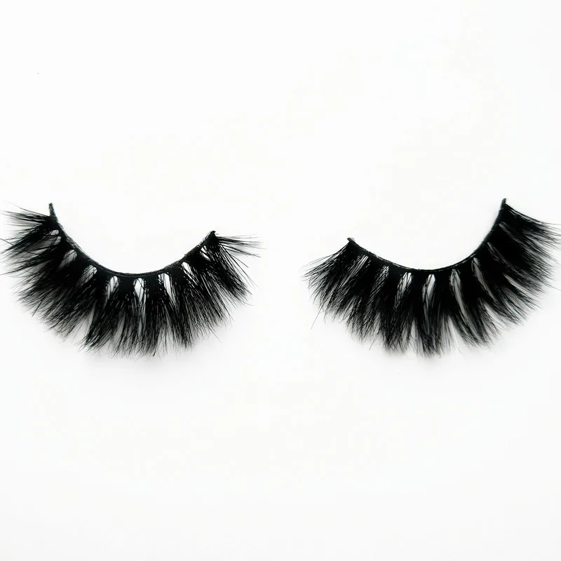 Супер мягкие норковые ресницы 7D объемные настоящие безжалостные