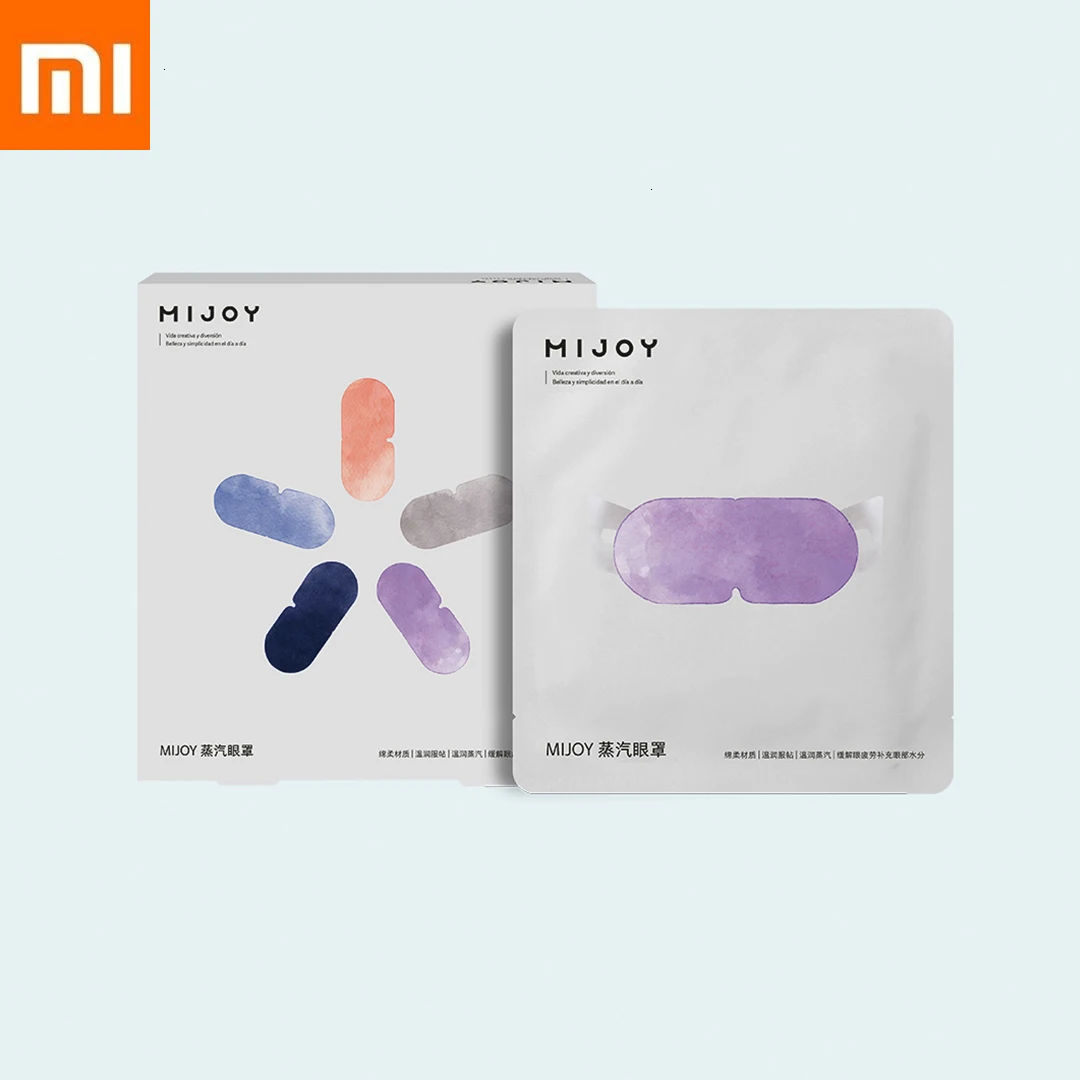 Новинка 2019 Xiaomi Mijoy Паровая маска для глаз без теплового патента зрачков